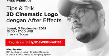 Webinar Tips & Trik 3D Cinematic Logo dengan After Effects