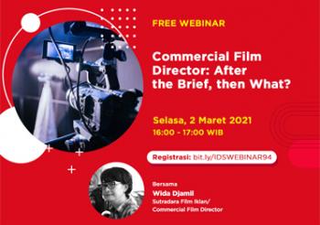 Webinar Commercial Film Director  After Brief, then What