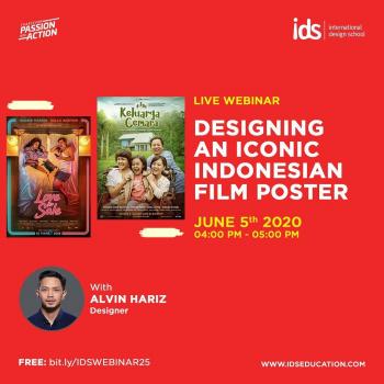 Webinar Designing an Iconic Indonesian Film Poster