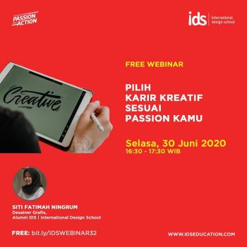 Webinar Start Your Creative Career with Your Passion