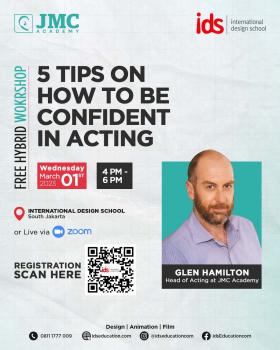 Webinar: 5 Tips On How To Be Confident In Acting