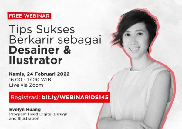 Webinar Tips Sukses Berkarir Sebagai Desainer & Ilustrator