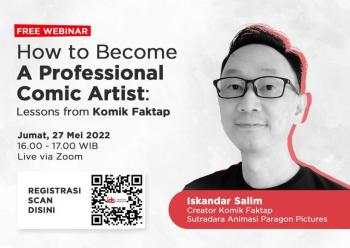 Webinar How to Become A Professional Comic Artist