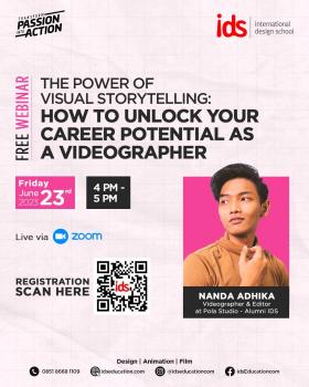 Webinar: The Power of Visual Storytelling: How to Unlock Your Career Potential as A Videographer
