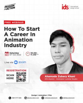 Webinar How To Start A Career In Animation Industry