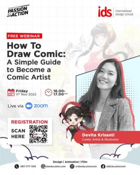 Webinar How to Draw Comic a Simple Guide to Become Comic Artist