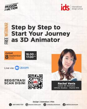 Webinar: Step by step to Start Your Journey as 3D Animator