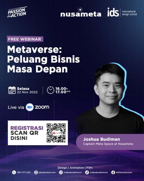 Webinar Metaverse Peluang Bisnis Masa Depan
