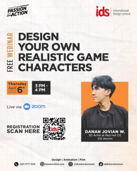 Webinar: Design Your Own Realistic Game Characters