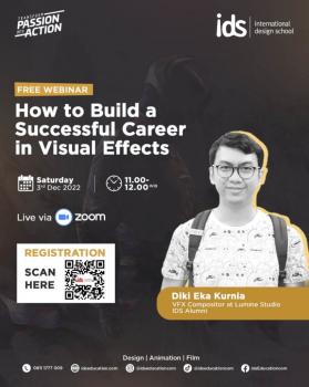Webinar How to Build a Successfull Career in Visual Effects