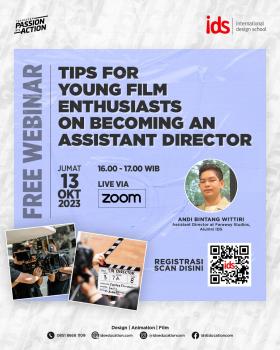 Webinar: Tips for Young Film Enthusiasts on Becoming an Assistant Director