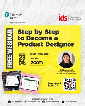 Webinar - Step by Step to Become a Product Designer