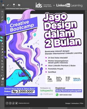 IDS Creative Bootcamp - Jago Design dalam 3 Bulan