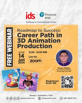 Webinar: Roadmap to Success: Career Path in 3D Animation Production