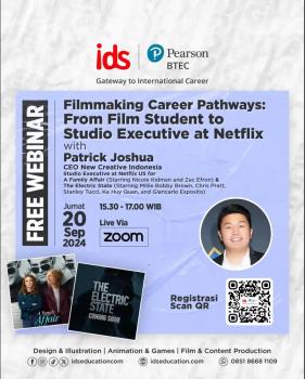 Webinar: Filmmaking Career Pathways: From Film Student to Studio Executive at Netflix