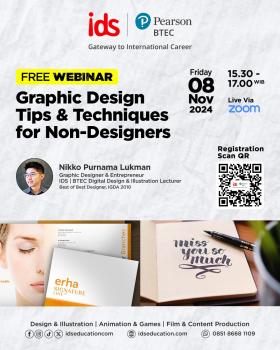 Webinar: Graphic Design Tips & Techniques for Non-Designers