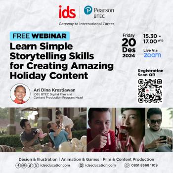 Webinar: Learn Simple Storytelling Skills for Creating Amazing Holiday Content