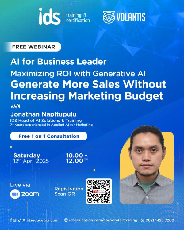 Webinar: AI for Business Leader - Maximizing ROI with Generative AI