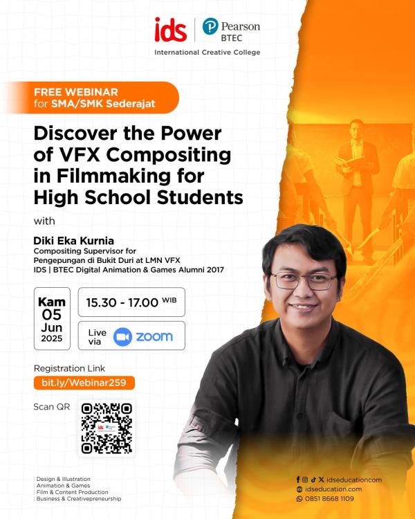 Webinar:  Discover the Power of VFX Compositing in Filmmaking for High School Students