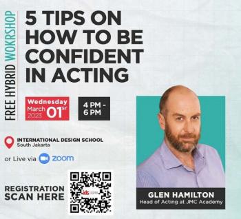 5 Tips On How To Be Confident  In Acting