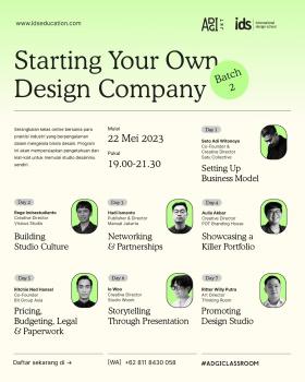 Starting Your Own Design Company Batch 2